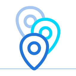 3 location points