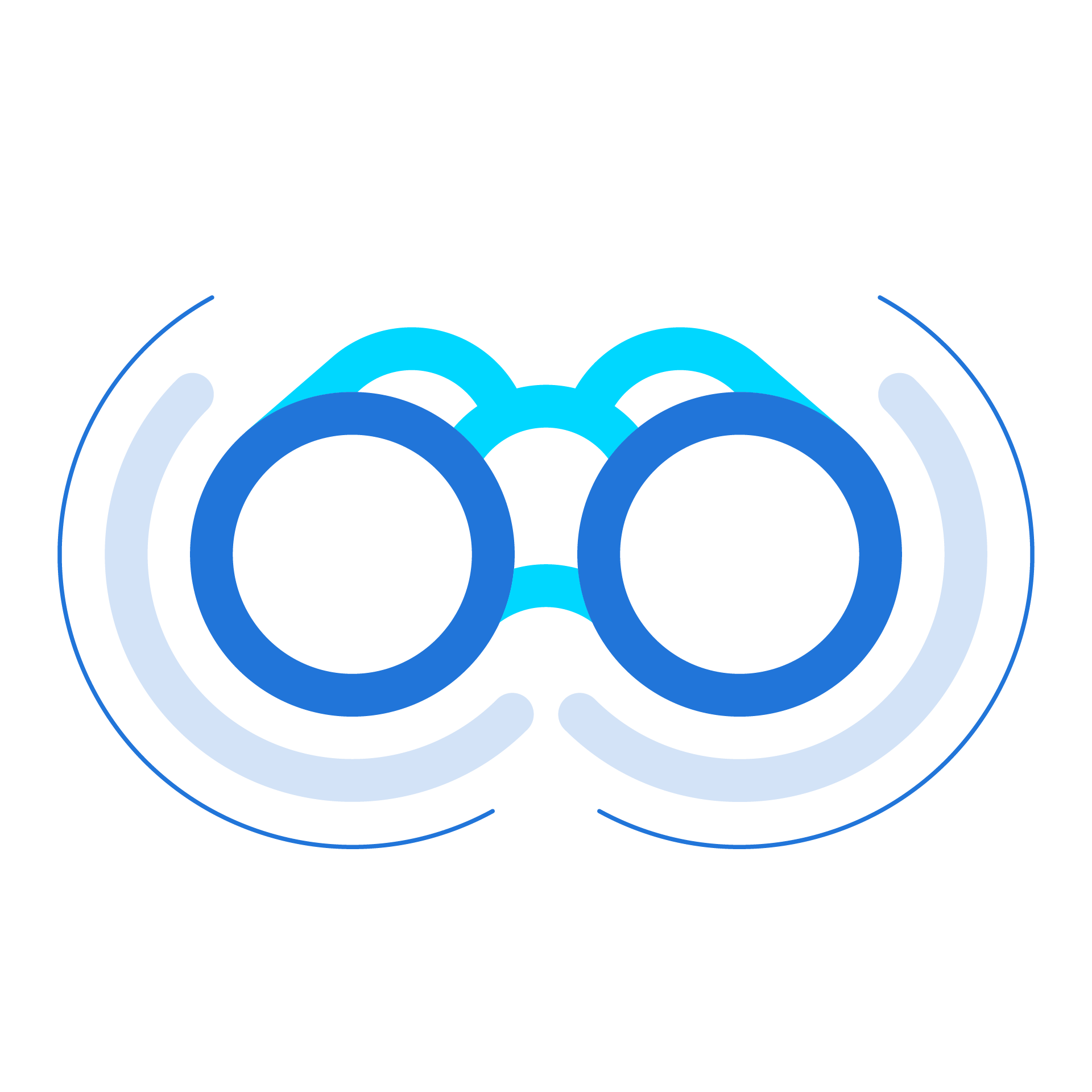 icon of binoculars