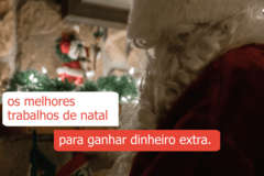 os melhores trabalhos de natal para ganhar dinheiro extra