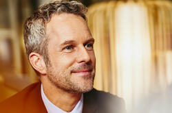 A man smiling