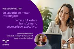 do suporte ao motor estratégico: como a IA está a transformar o secretariado executivo.