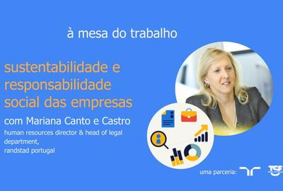 à mesa do trabalho: sustentabilidade e responsabilidade social das empresas