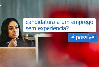 candidatura a um emprego sem experiência