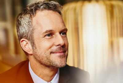 A man smiling