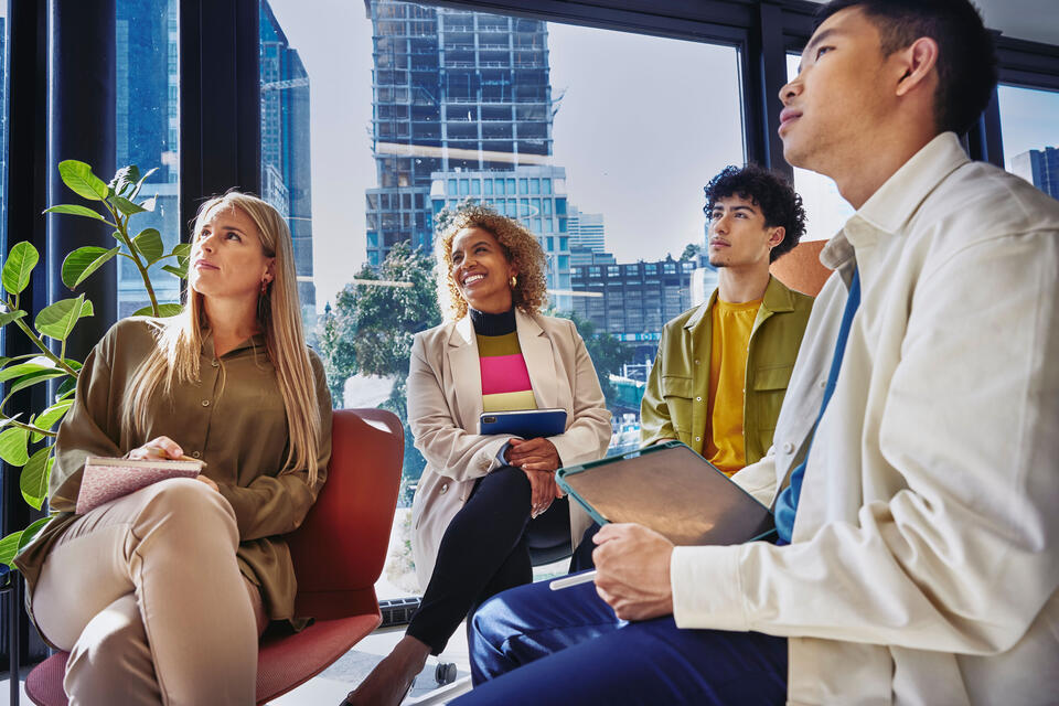people in meeting