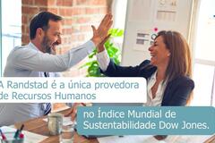 indice mundial de sustentabilidade down jones | única provedora de recursos humanos